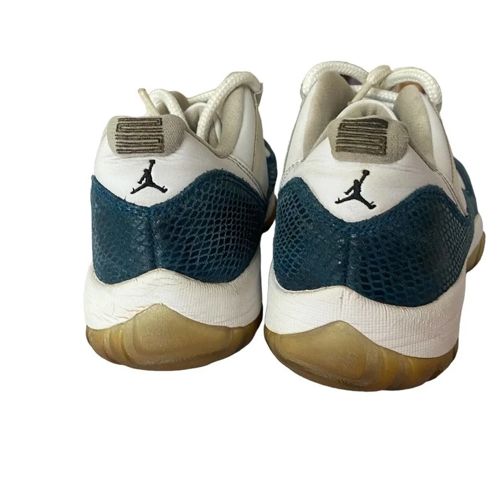 Nike Air Jordan 11 Low Snake skin Navy (2019) size 9 mens